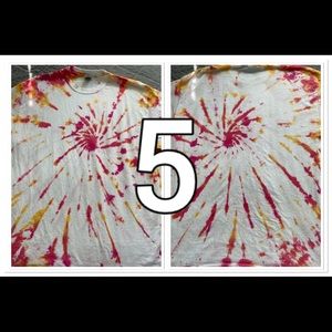 Hand Dyed Tie Dye T-Shirt XL